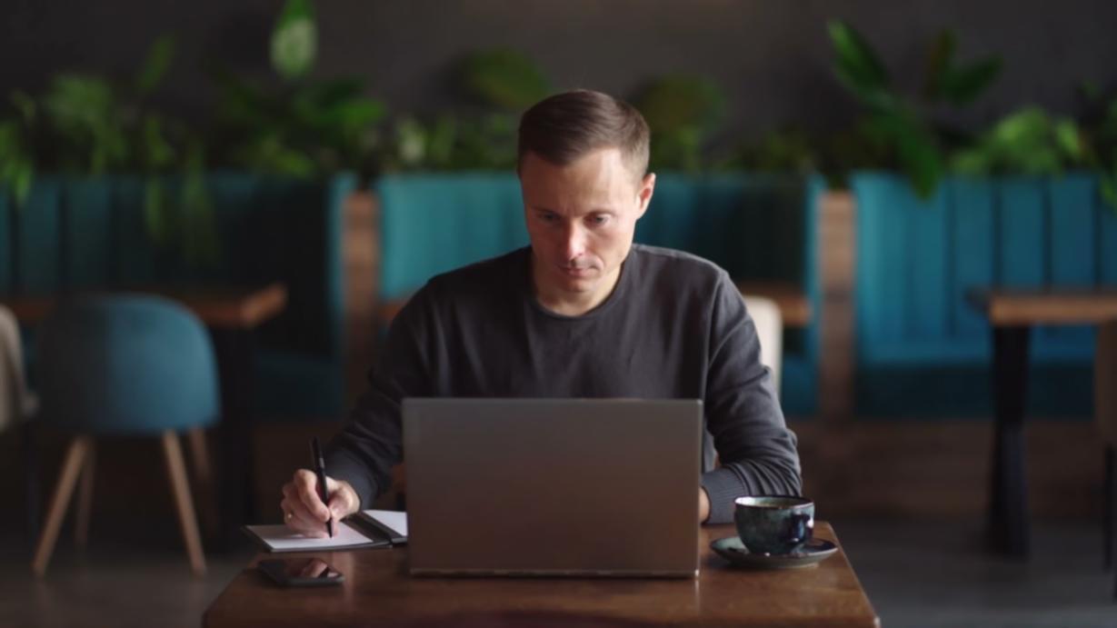 Finanzplanung Kontaktvisualisierung